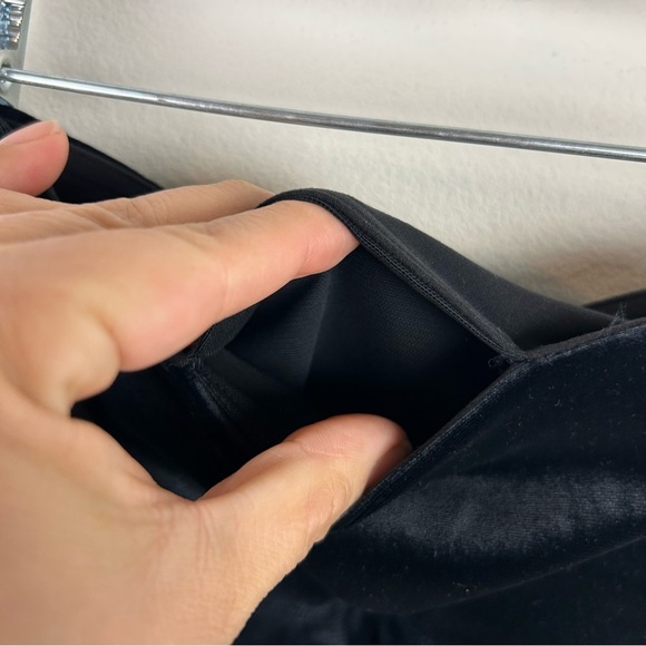 Athleta Elation Velvet Tight Black High-Rise leggings size: S - Picture 9 of 12